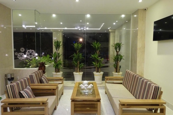 Sala de estar en el lobby