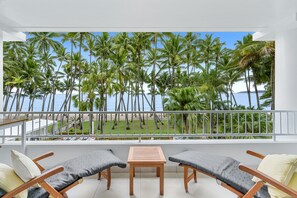 Balcony view - Belle Escapes - Sapphire Suite Absolute Beachfront Alamanda Resort 17 (Palm Cove)
