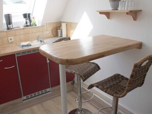 Fridge, microwave, oven, highchair