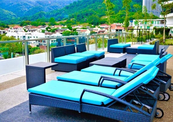 Terrace/patio - Luxury Seaview Landmark Homestay @ Gurney Penang Island (Seri Tanjung Pinang)