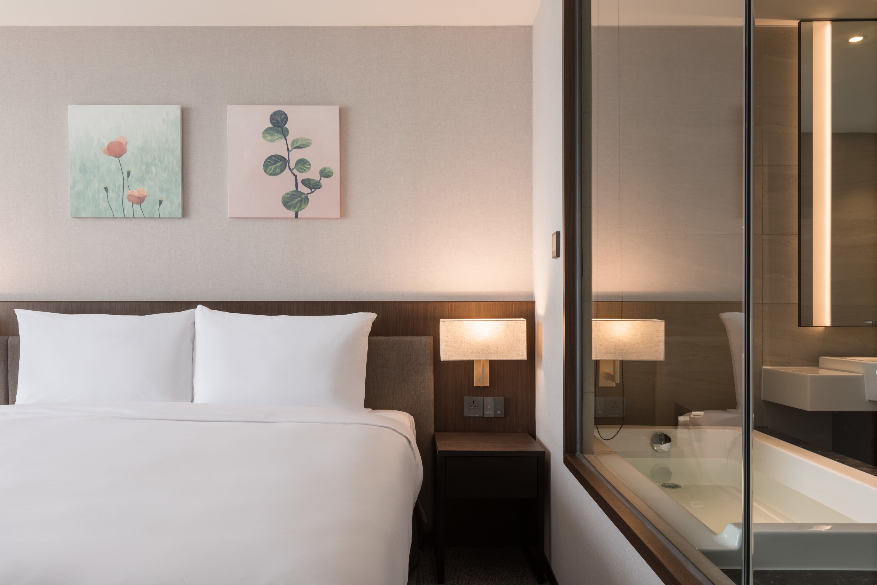 classic king room | premium bedding, down duvets, minibar, desk