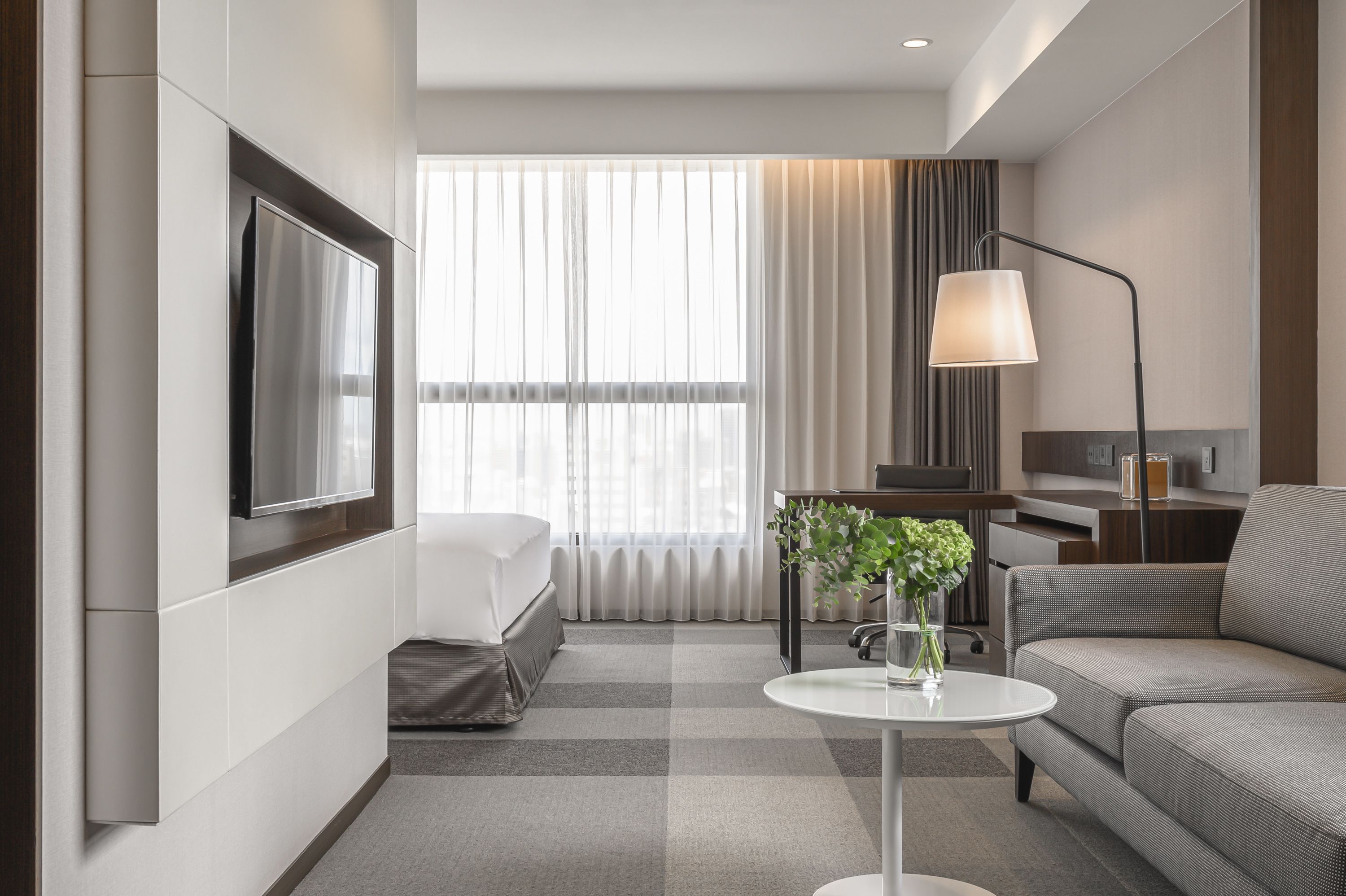 premium suite | living area | led tv