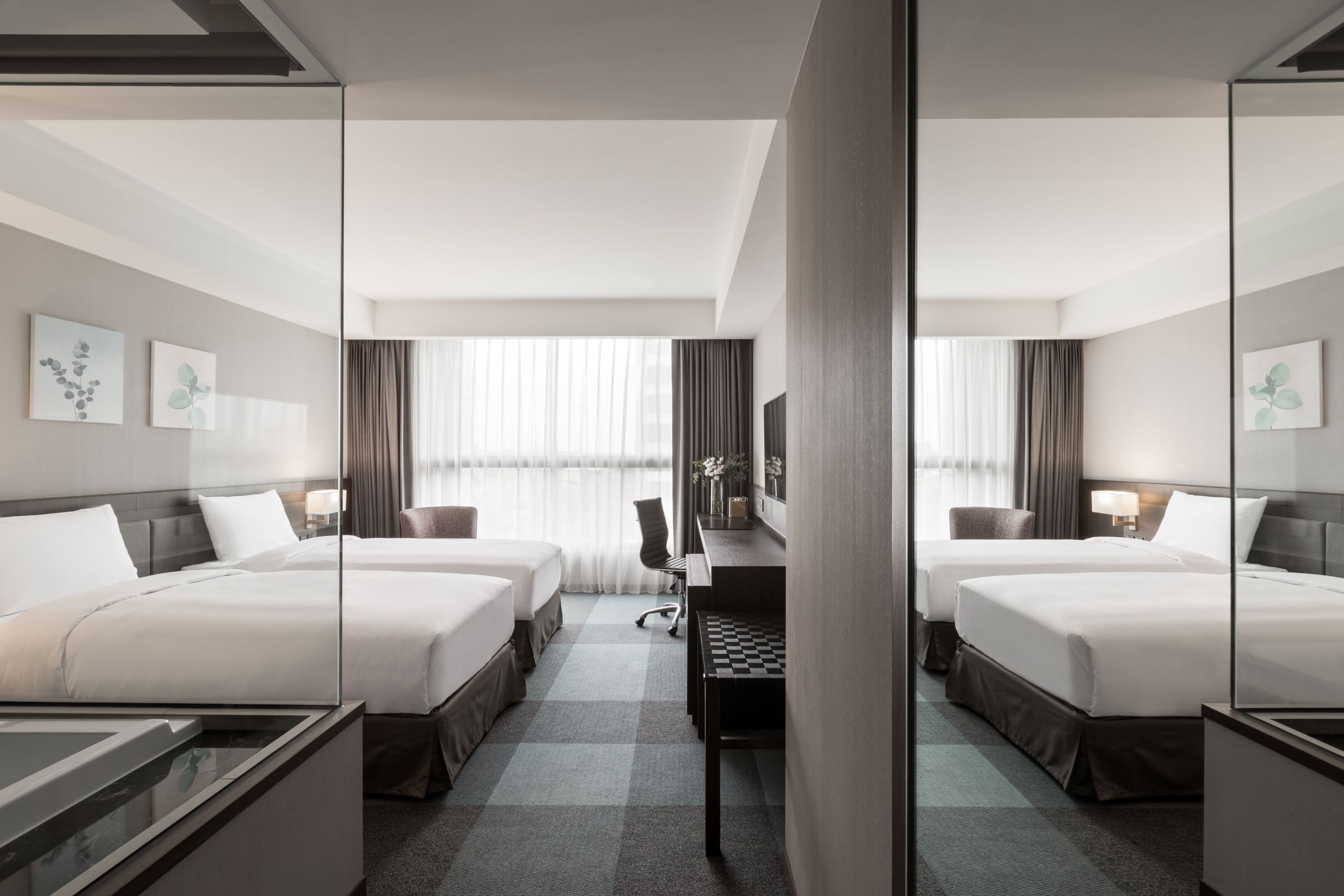 deluxe twin room | view from room