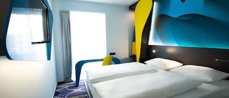 Habitació (Design) | Roba de llit hipoal·lergògena i escriptori