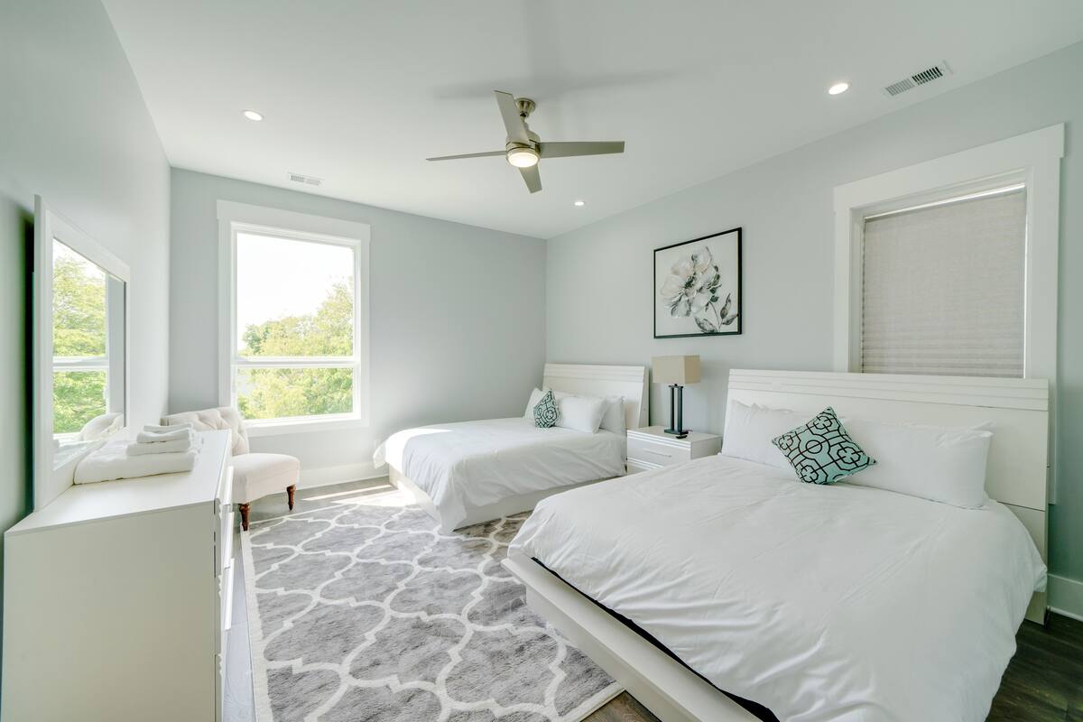 Bedroom 3 | Individually decorated, individually furnished, blackout drapes