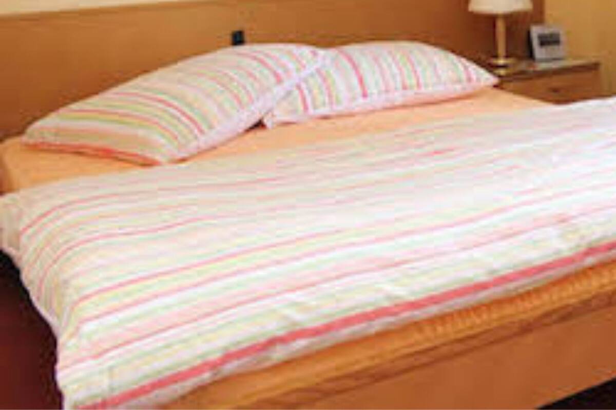 Desk, blackout curtains, free WiFi, bed sheets