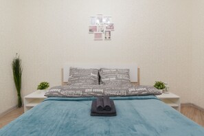 Double Room (1) | Iron/ironing board, free WiFi, bed sheets - Spikado Hotel Kutuzovsky (Moscow)