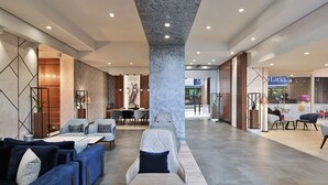 Sitteområde i lobbyen