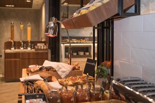 Daily buffet breakfast (EUR 15 per person)