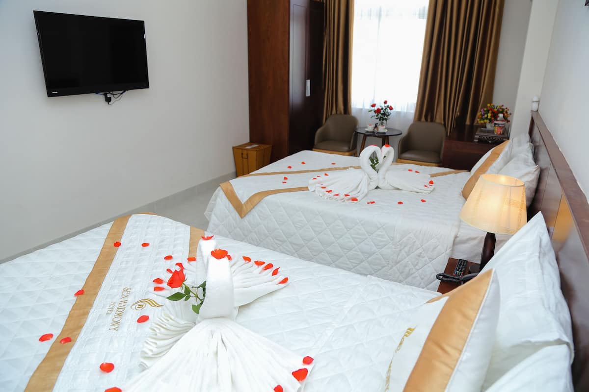 Deluxe Twin Room | Minibar, desk, laptop workspace, soundproofing