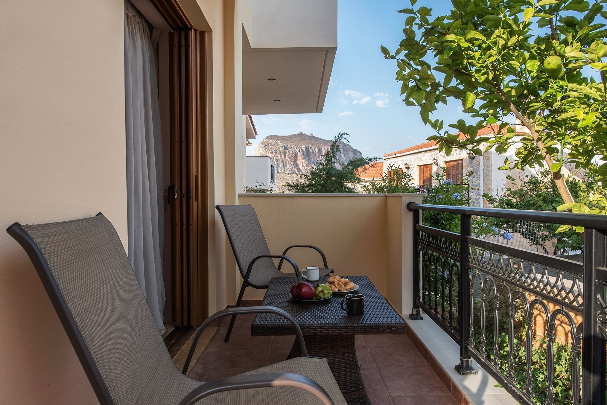 Suite - balkon | Udsigt fra balkon