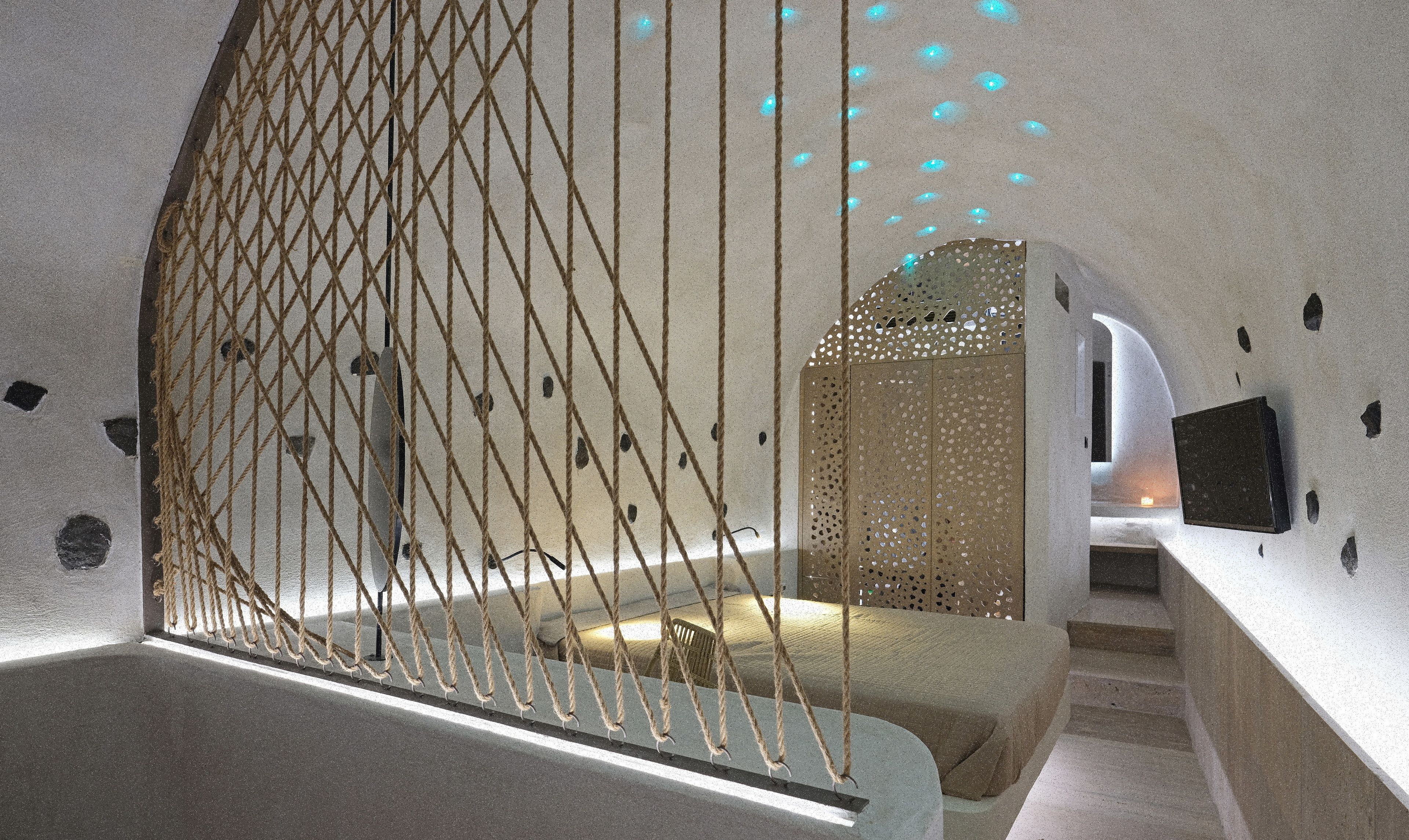 디럭스 스튜디오 스위트, 전용 수영장 (Earth Suite) | 고급 침구, 미니바, 객실 내 금고, 각각 다르게 가구 비치