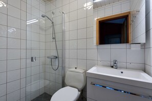 Ferienhütte, 2 Schlafzimmer | Badezimmer