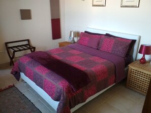 Double Room (Ashby) | Individually decorated, individually furnished, iron/ironing board