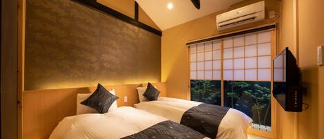 1 habitación, ropa de cama de alta calidad y cubrecamas