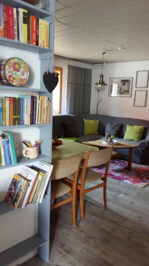 TV, fireplace, table tennis, toys