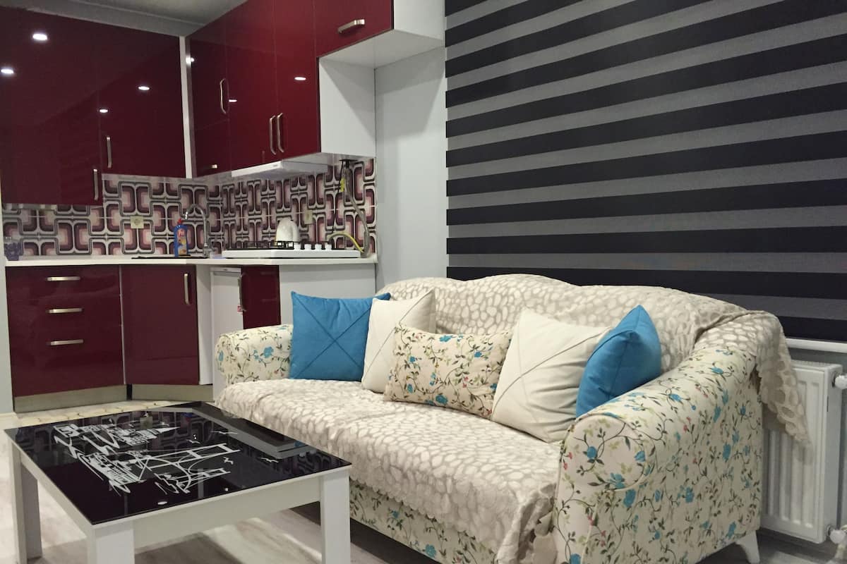 Apartment, 1 Bedroom | Living area