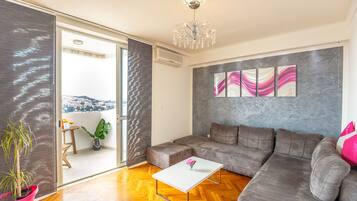 都會公寓, 露台, 海景 (2 Bedrooms) | 平面電視