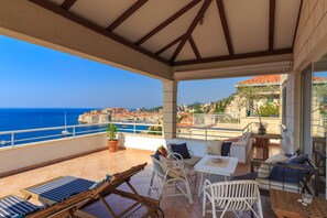 Exclusive Apartment, Terrace, Sea View (3 Bedrooms) | Terrace/patio - Hedera Estate, Hedera A14 (Dubrovnik)