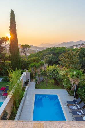 Outdoor pool, a heated pool, sun loungers - Hedera Estate, Villa Hedera II (Dubrovnik)