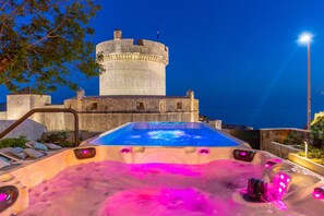 Front of property - evening/night - Hedera Estate, Villa Hedera V (Dubrovnik)