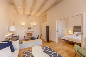 Gallery Apartment (1 Bedroom) | Living area | Flat-screen TV - Hedera Estate, Hedera A4 (Dubrovnik)