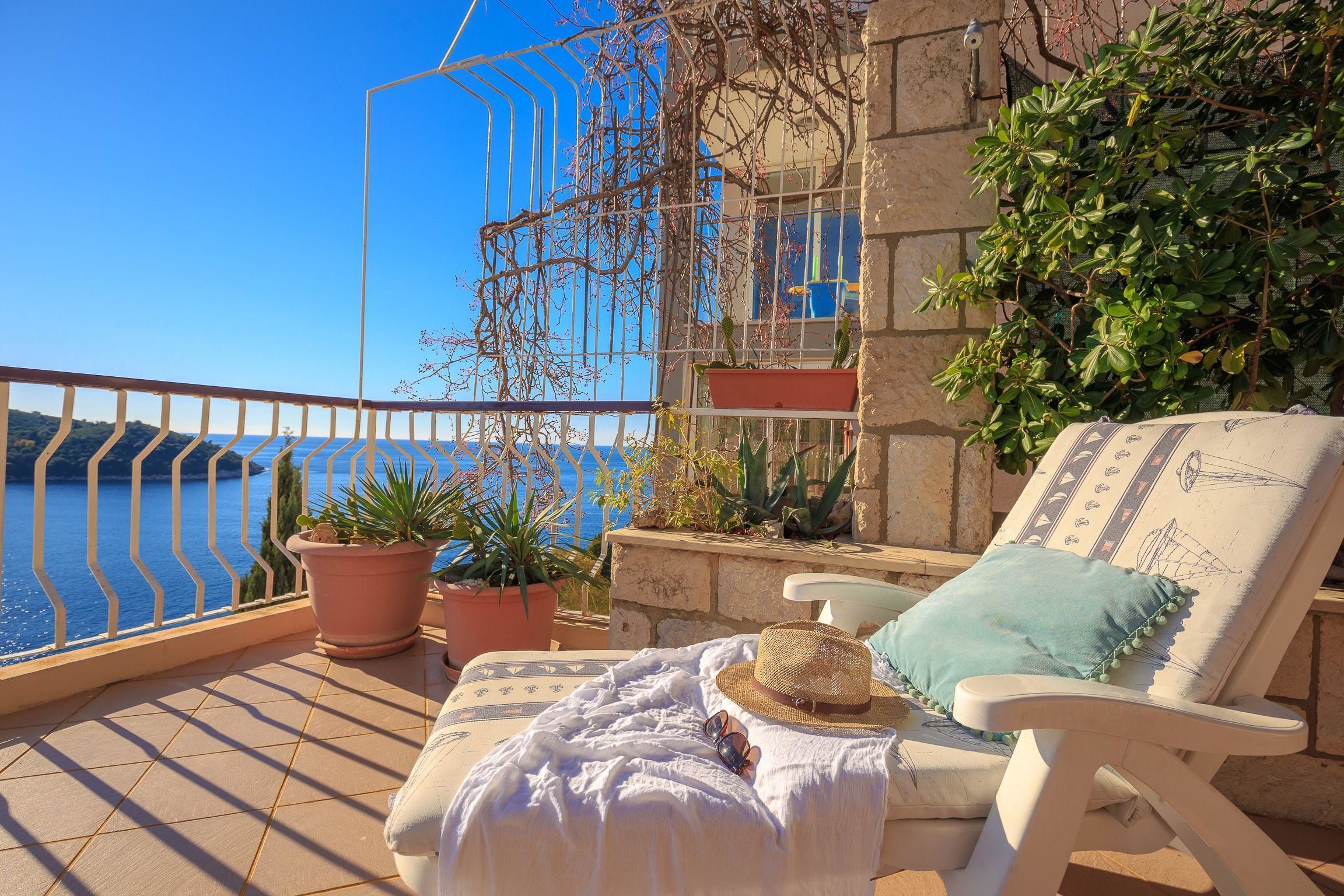 Apartment, Terrasse, Meerblick (2 Bedrooms) | Terrasse/Patio