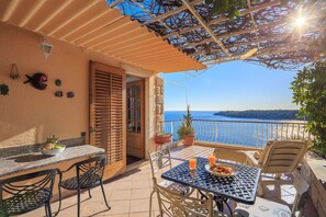 Lägenhet - terrass - havsutsikt (2 Bedrooms) | Terrass/Patio