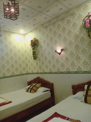 ダブルルーム | 防音設備、アイロン / アイロン台、ベッドシーツ