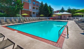 Outdoor pool - Great double-sided apartment (Edgewater)