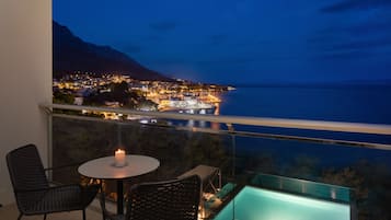 Superior Apartment, Sea View | Terrace/patio