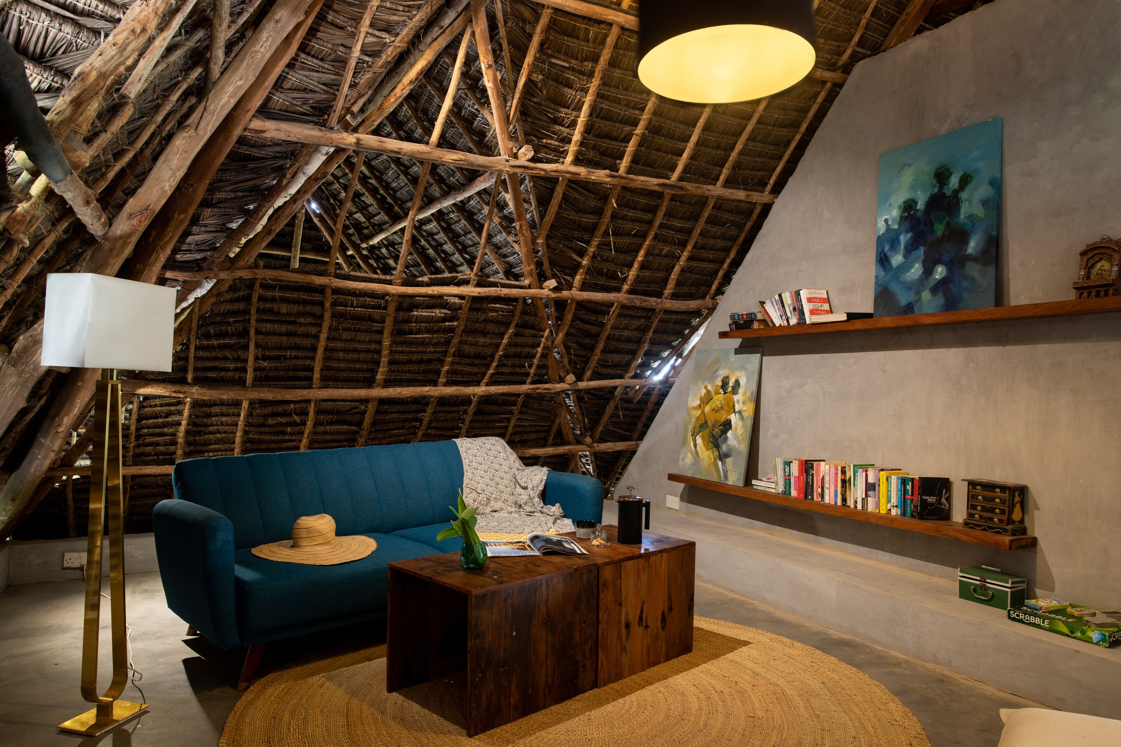 luxury villa, 6 bedrooms, private pool, beachfront | living area