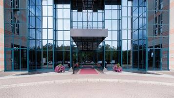 Fassade der Unterkunft