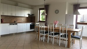 Family Villa, 4 Bedrooms | Private kitchen - Villa Lipno 207 (Lipno nad Vltavou)