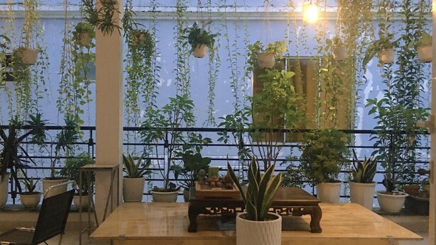 숙박 시설 구내