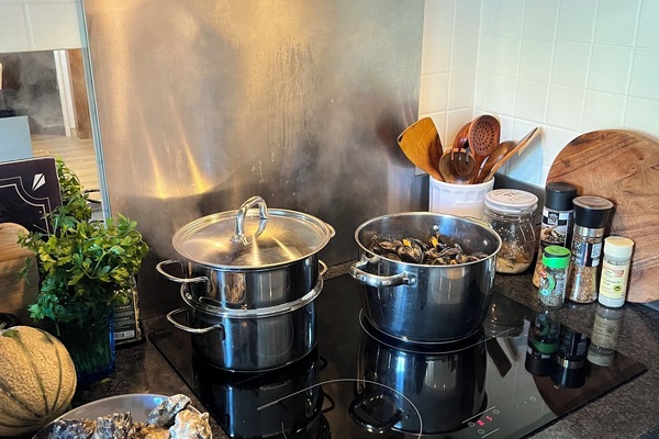 KĂŒhlschrank, Mikrowelle, Ofen, Herdplatte