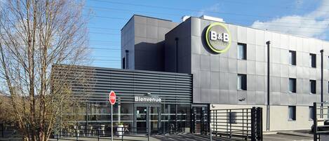 Fassade der Unterkunft