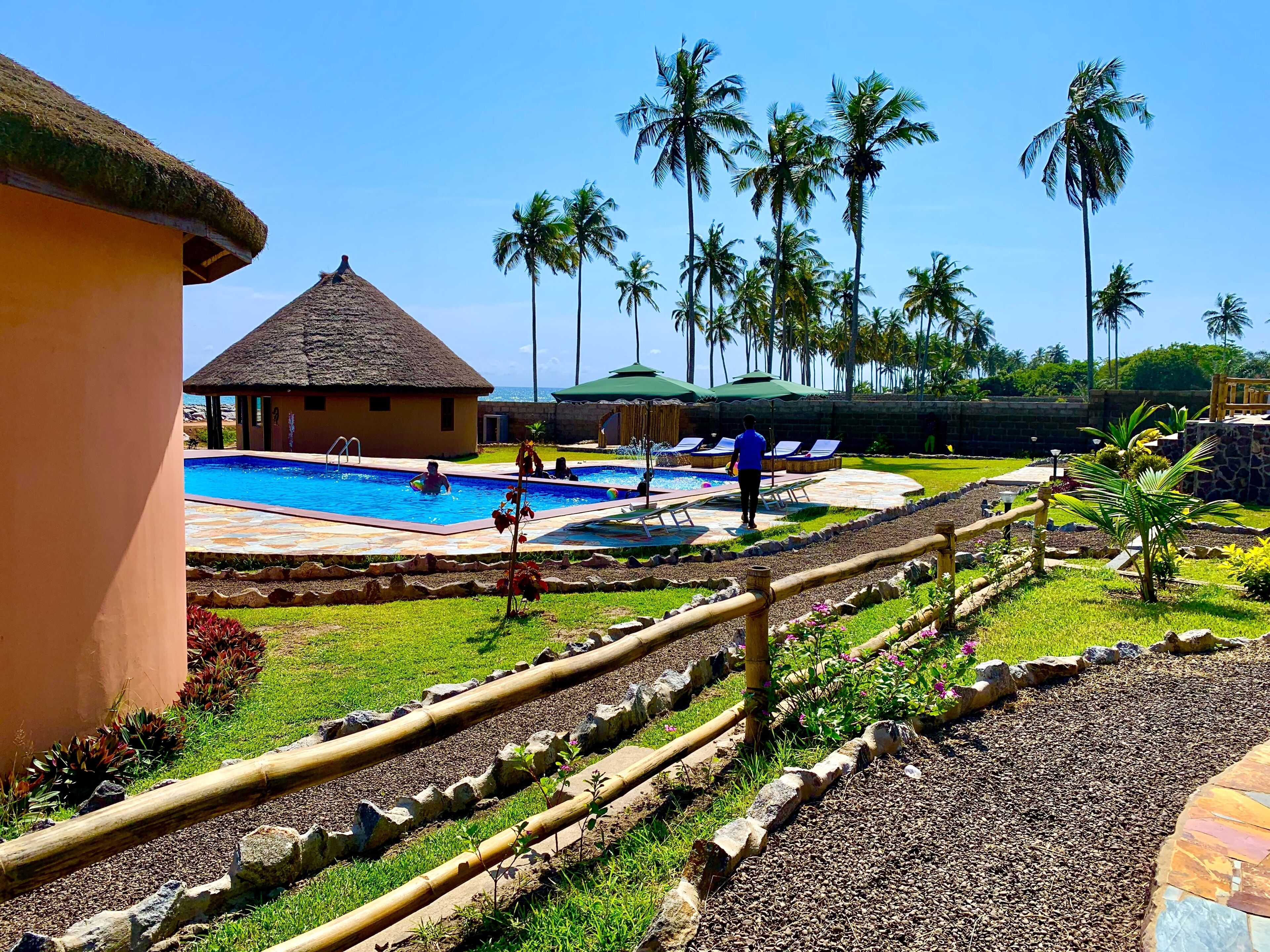 Lemon Beach Resort in Elmina, Ghana