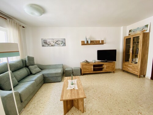 Chipiona / Reihenhaus / Innenstadt + Strand / 5 Plätze / Garage /