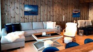 Cabin, 3 Bedrooms | Living area - Bitihorn Grendehytte (Øystre Slidre)