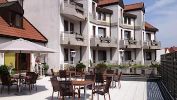Overnatningsstedets facade