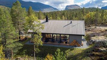 Blick von der Unterkunft