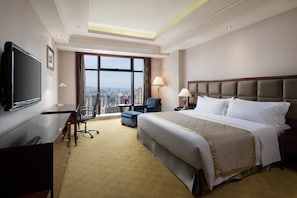 Literie de qualité supérieure, couette en duvet d'oie, minibar