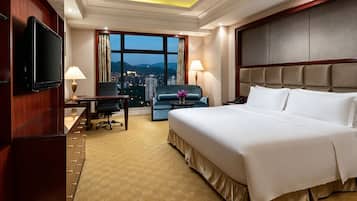 Ropa de cama de alta calidad, edredón y minibar