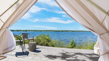 Utsikt fra overnattingsstedet