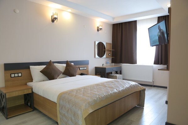 Standard Double Room | Premium bedding, memory-foam beds, minibar, in-room safe