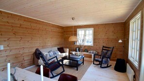 Cabin, 3 Bedrooms | Living area - Sjosida 3 (Vaga)