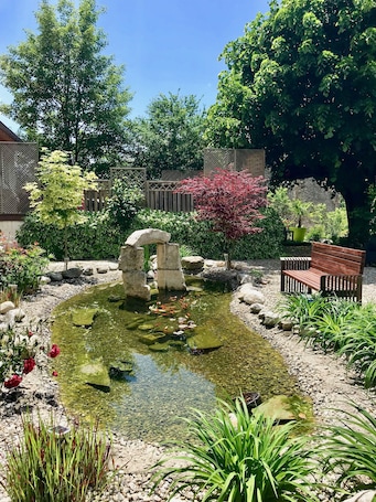 Jardín. La Maison Vésubie