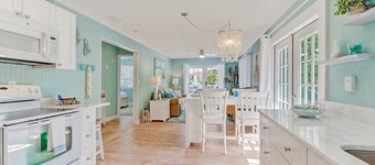 Cabaña clásica de estilo playero