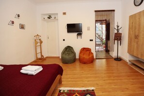 1 Schlafzimmer, Bügeleisen/Bügelbrett, kostenloses WLAN, Bettwäsche